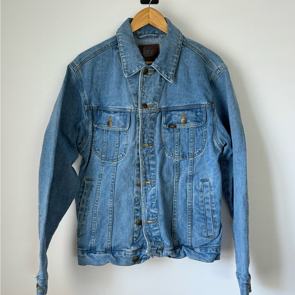 Vintage Lee “Rider” Denim Trucker Jacket